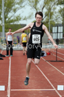 Mens under-20s triple jump, 2019 North Eastern Track and Field Champs., Middlesbrough. Photo:  David T. Hewitson/Sports for All Pics